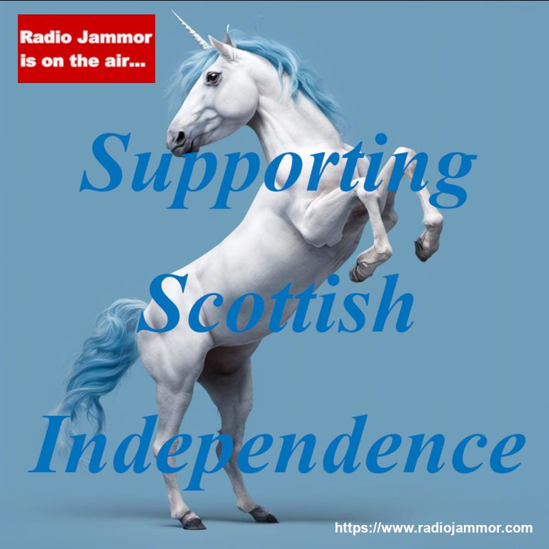 Radio Jammor Supports Scottish Indy Unicorn